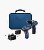 دریل دکمه ای خانگی آبی - تصویر 2